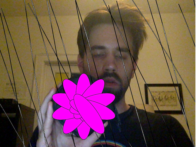 James demoing bug